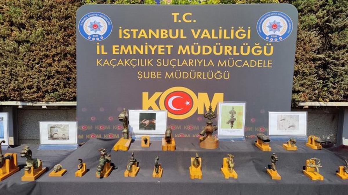 İstanbul'da büyük operasyon! Selçuklu ve Osmanlı hazineleri ele geçirildi