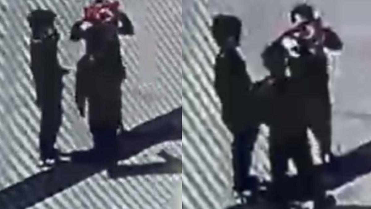 Gaziantep’te öğrencilerin duygulandıran bayrak hassasiyeti