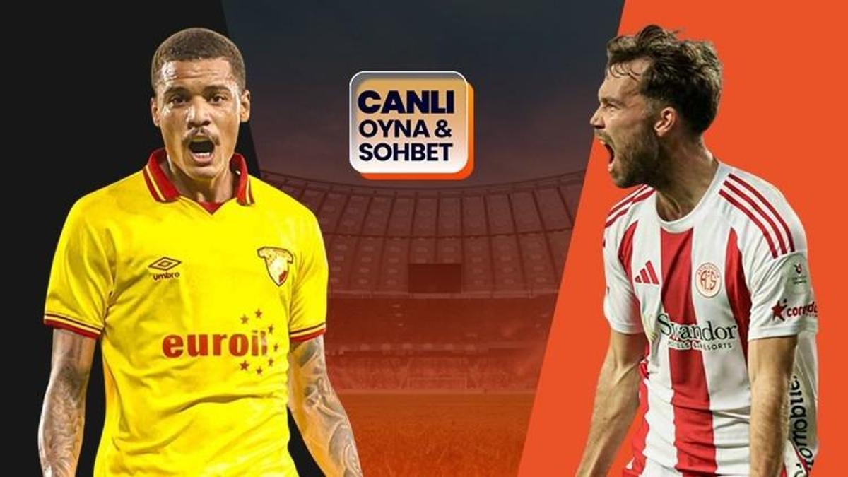 Göztepe, Antalyaspor'u ağırlıyor! Maçın heyecanı canlı yayın ile Misli'de