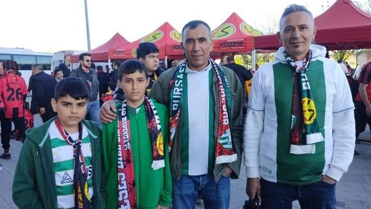 Eskişehirspor'a Bursasporlu taraftardan destek