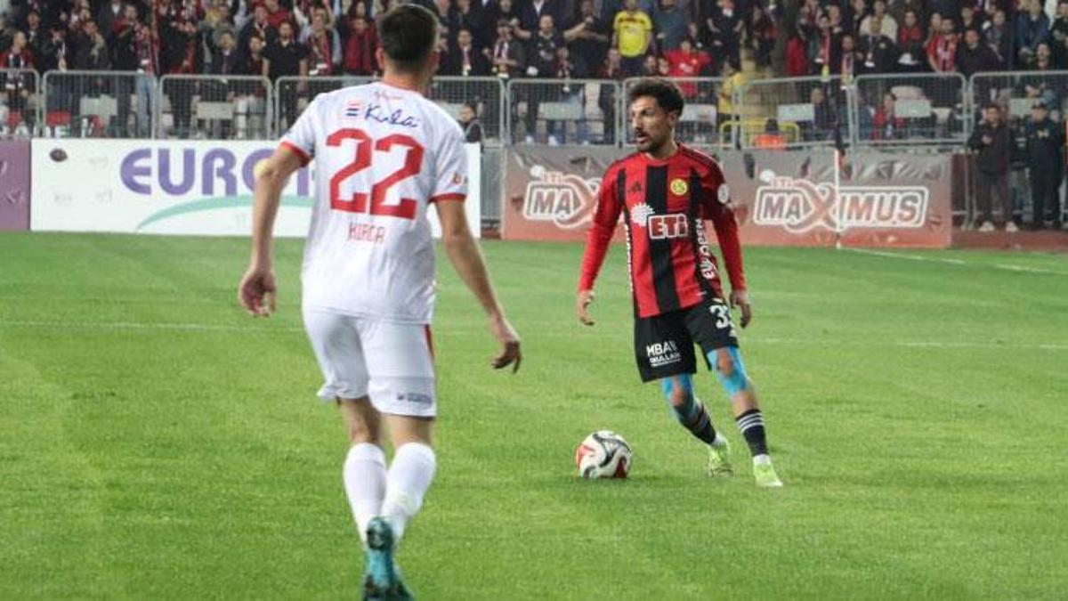 Eskişehirspor - Balıkesirspor maçında tur 3 golle geldi