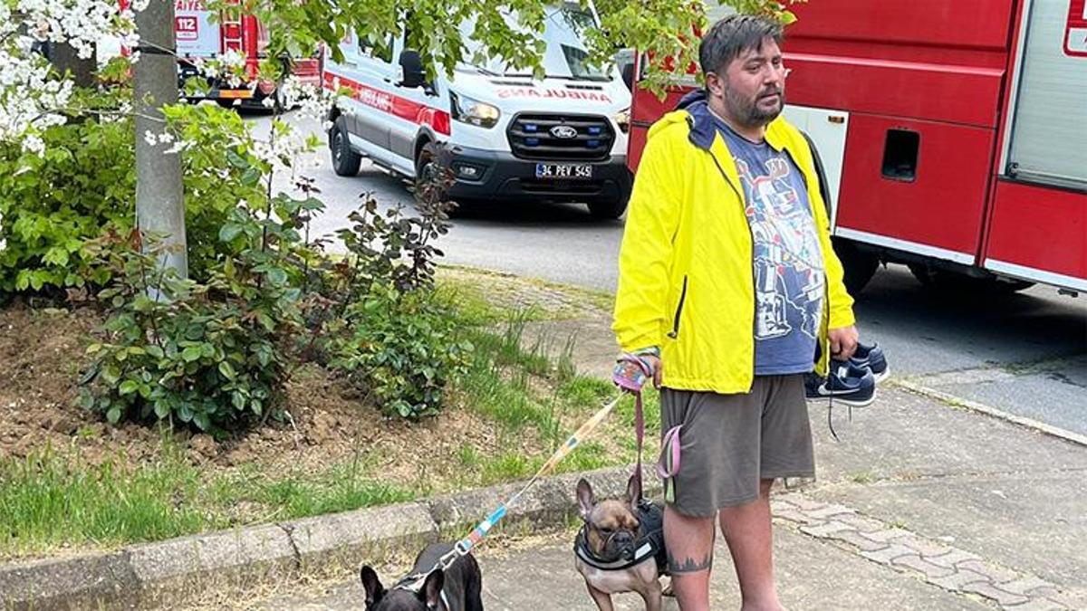 8. katta korku dolu anlar: Tesisat sıkıntılıydı
