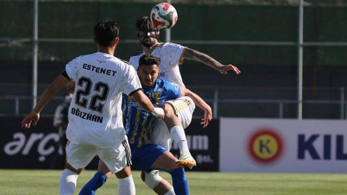 Play-off birinci turu Aliağa FK - Muşspor maçında 2 gol vardı