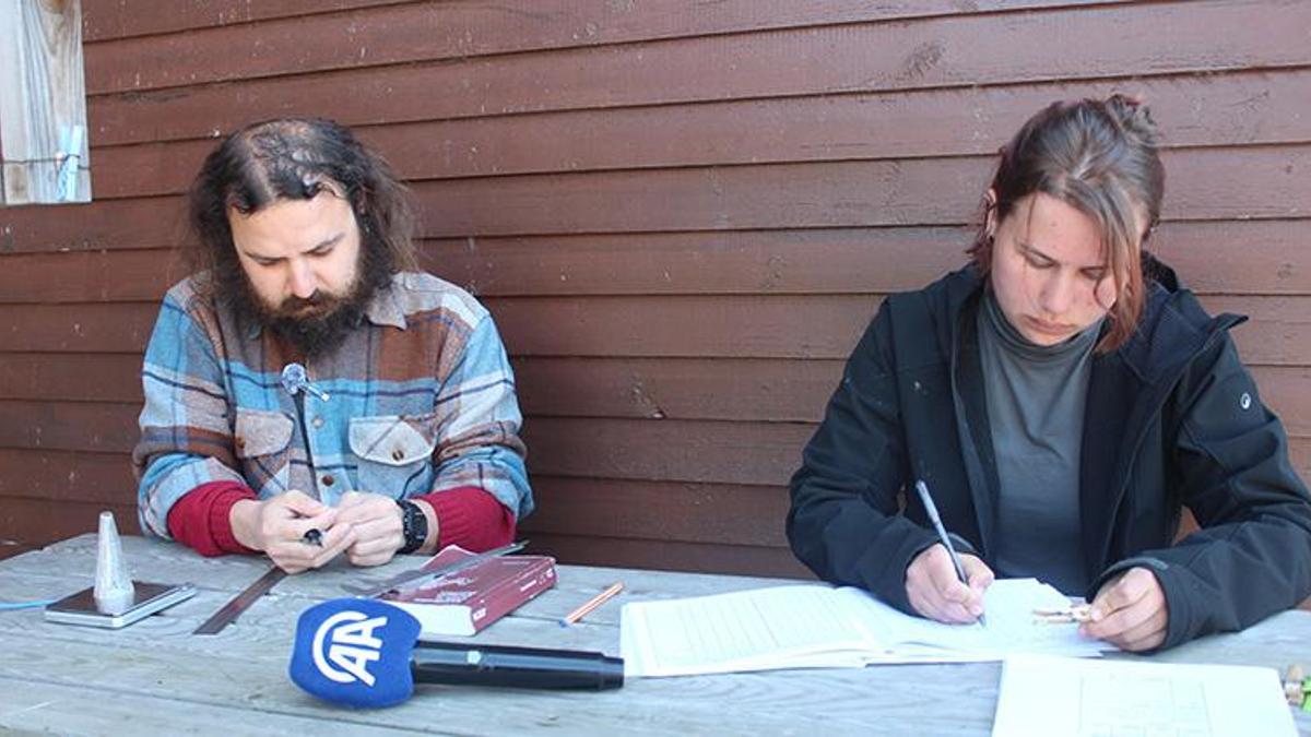 Kızılırmak Deltası'nda bahar mesaisi: Göçmen kuşlar kayıt altına alındı