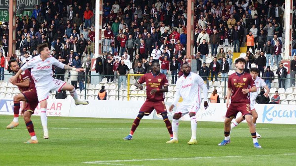 Bandırmaspor - Sivasspor maçında 3 puan tek golle geldi