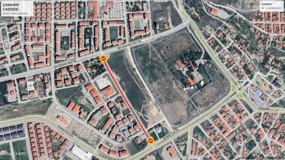 Eskişehir'de Çankaya Caddesi trafiğe kapatılacak! İşte tarihler