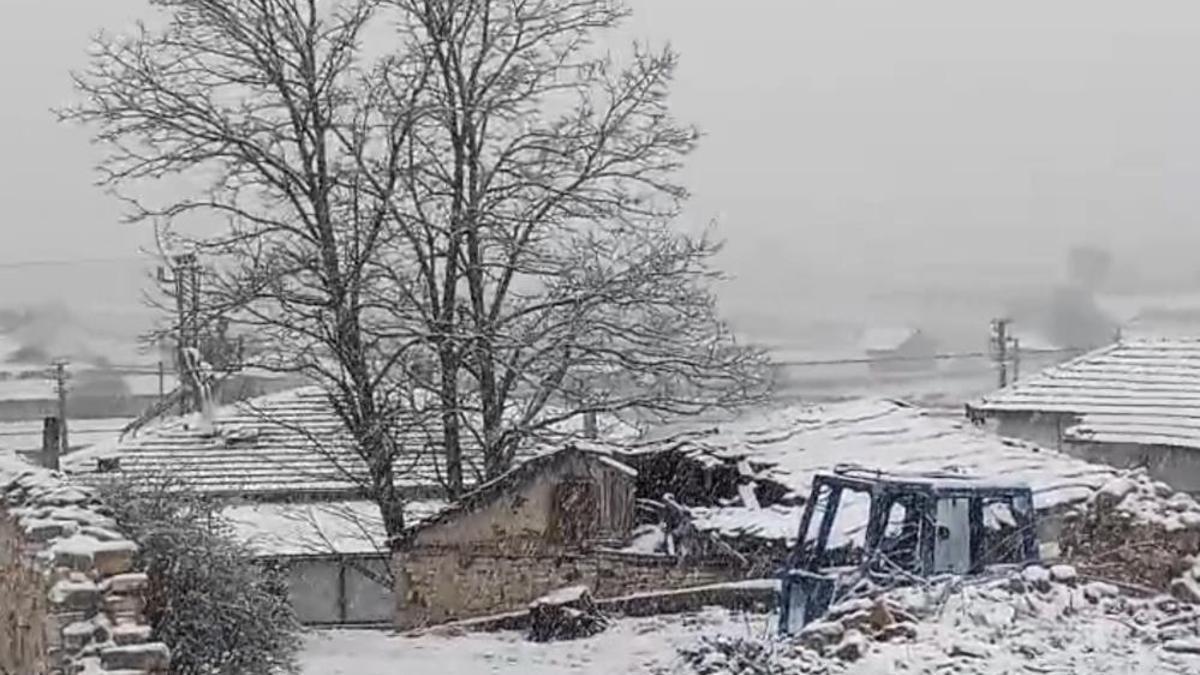 Eskişehir mayıs ayında beyaza büründü