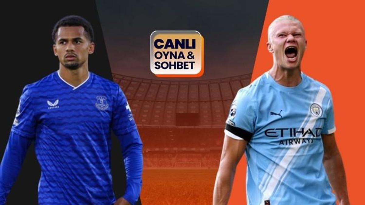 Şampiyonluk yarışındaki Manchester City, Everton karşısında! Maçın heyecanı canlı sohbet ile Misli’de