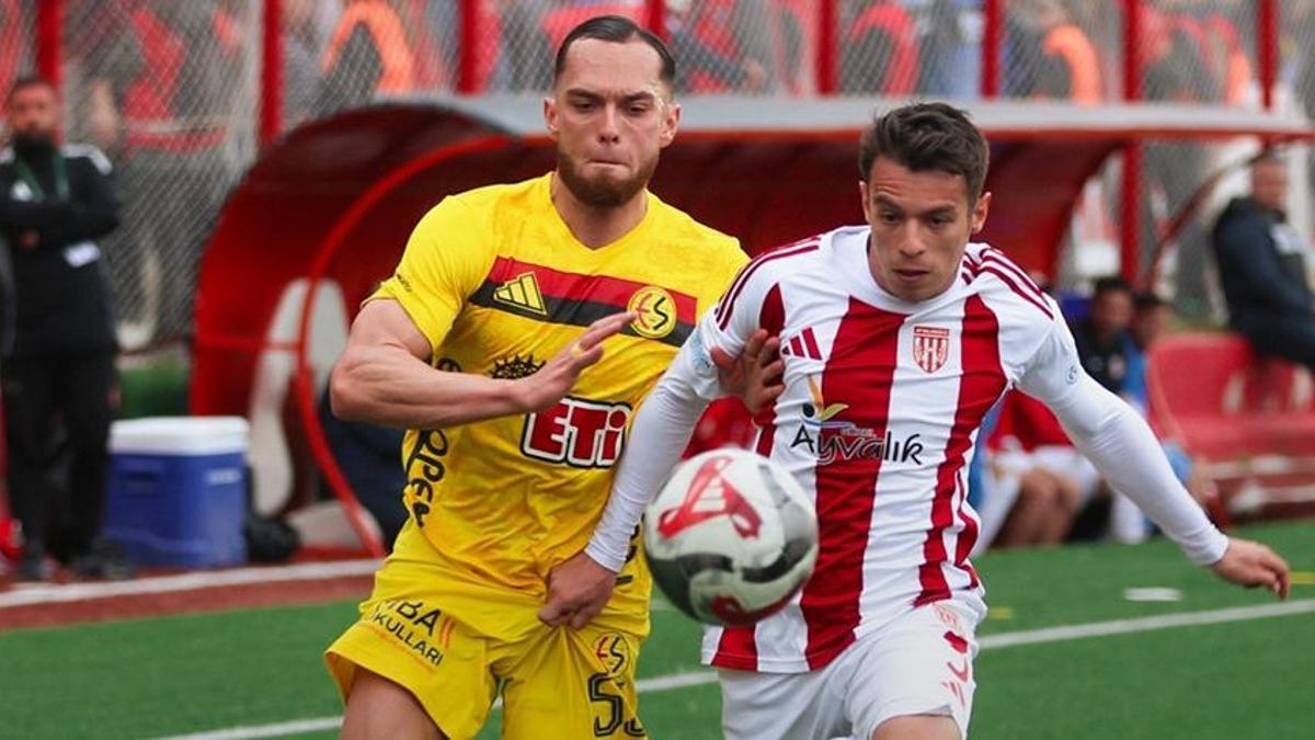 Eskişehirspor 2 golle yıkıldı, avantajı kaybetti