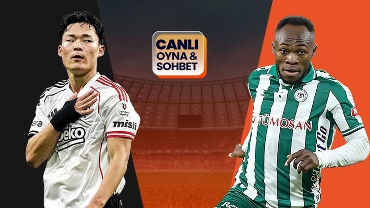 Beşiktaş, kupa yarı finalinde Konyaspor'u ağırlıyor! Maçın heyecanı canlı sohbet ile Misli'de