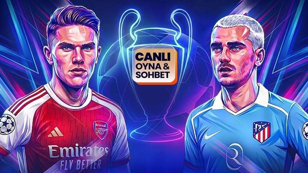 Devler Ligi'nde ilk finalist belli oluyor! Arsenal - Atletico Madrid maçının heyecanı canlı sohbet ile Misli'de