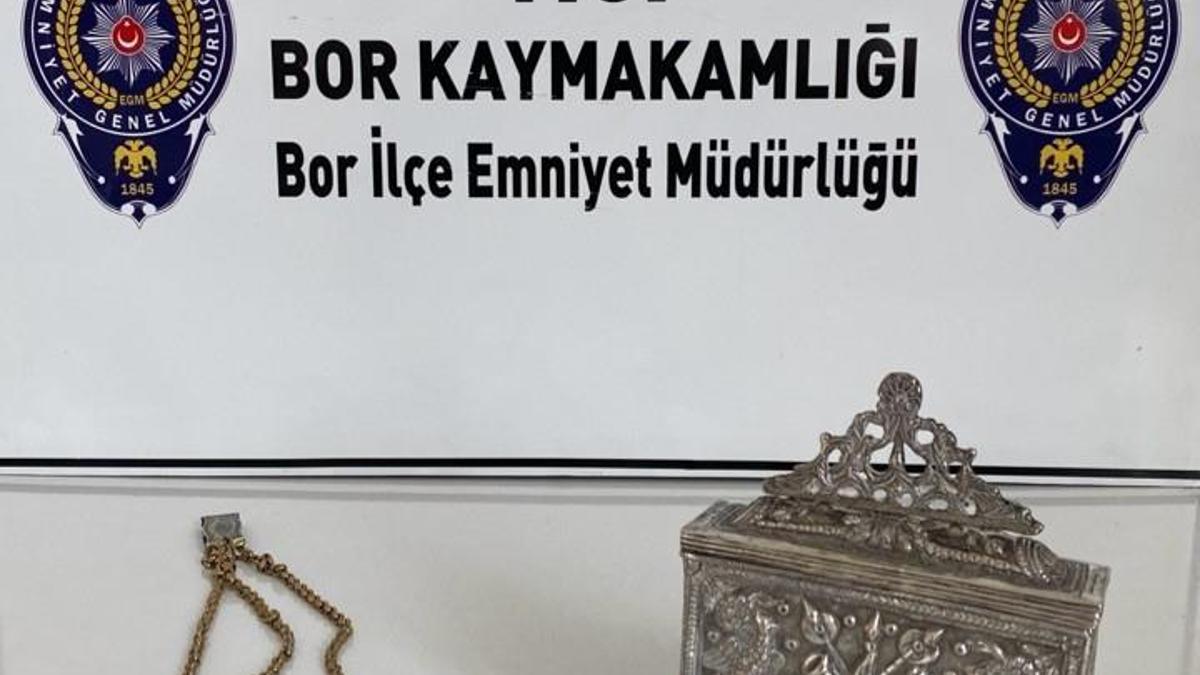 Niğde’de tarihi eser kaçakçılığı operasyonu