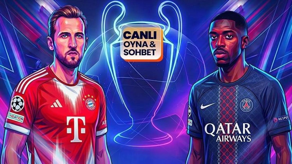 Devler Ligi’nde 2. finalist belli oluyor! Bayern Münih – PSG maçının heyecanı canlı sohbet ile Misli’de
