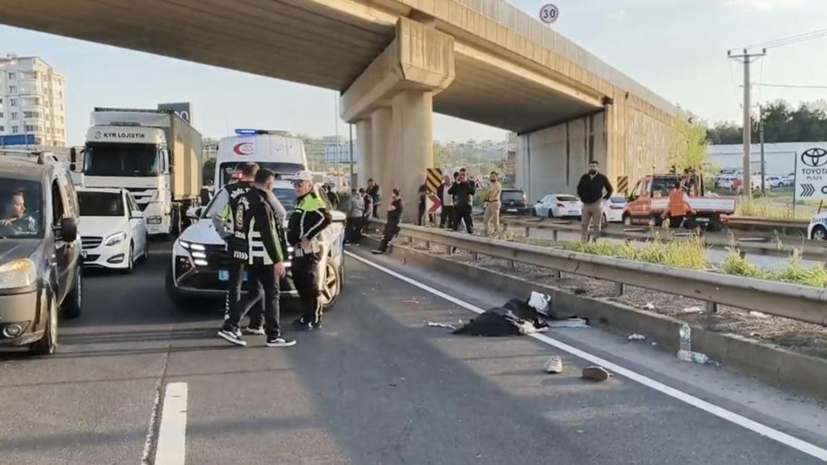 Tekirdağ'da bariyerlere çarpan motosikletteki Ela öldü, sürücü yaralandı