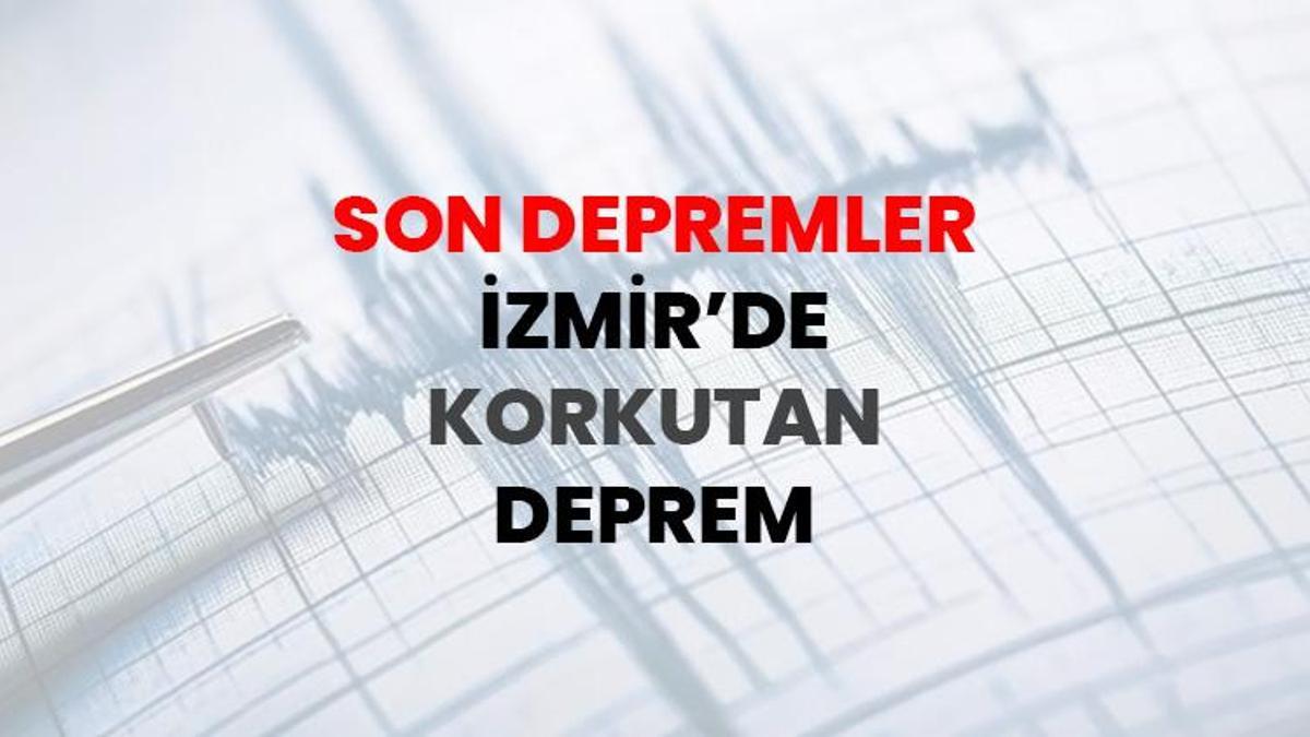 Son Depremler | İzmir’de deprem mi oldu? Kandilli Rasathanesi son depremler listesi
