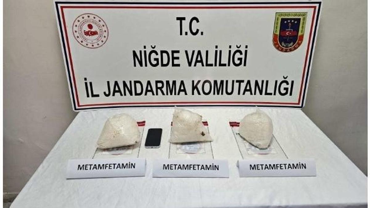 Bor'da uyuşturucu operasyonu