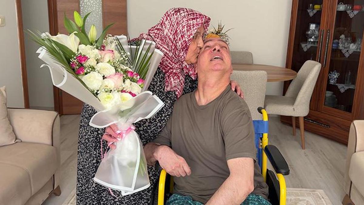 Erzurum'un vefalı annesi Anneler Günü hediyesini hayırseverden aldı: 'Çok şükür yıllar sonra güneşe kavuştuk'