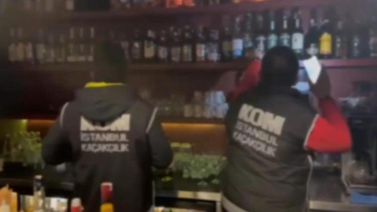 İstanbul'da sahte içki operasyonu! Tonlarca litre ele geçirildi