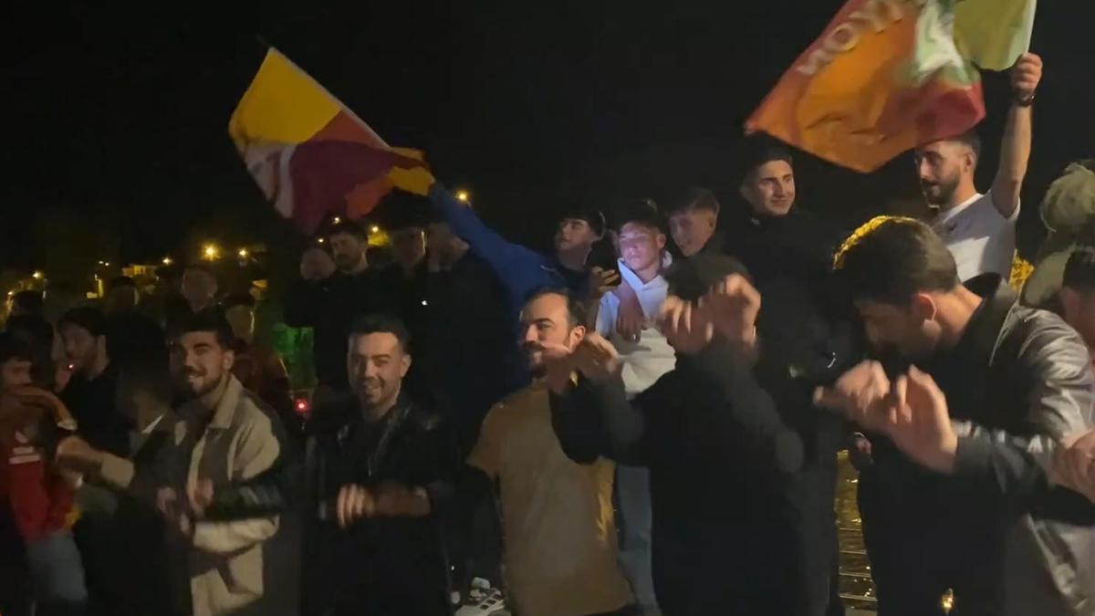 Kars’ta Galatasaray coşkusu sokaklara taştı