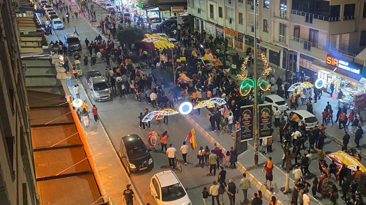 Iğdır’da Galatasaray'ın şampiyonluğu kutlandı