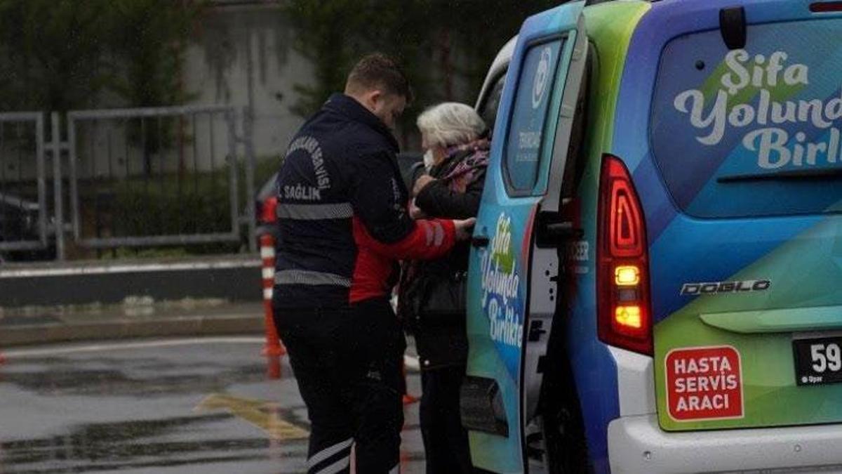 Ücretsiz hasta ulaşım hizmetinde şifa yolunda bin 110 hastaya destek