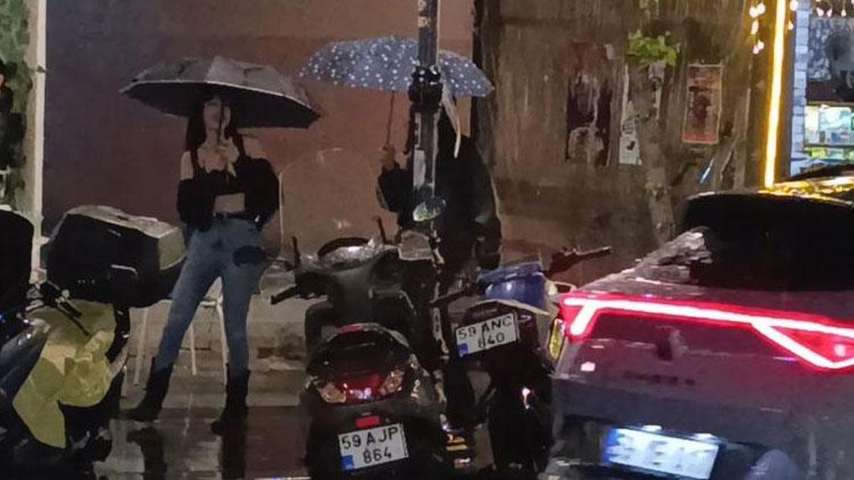 Süleymanpaşa’da gece saatlerinde sağanak yağış etkili oldu