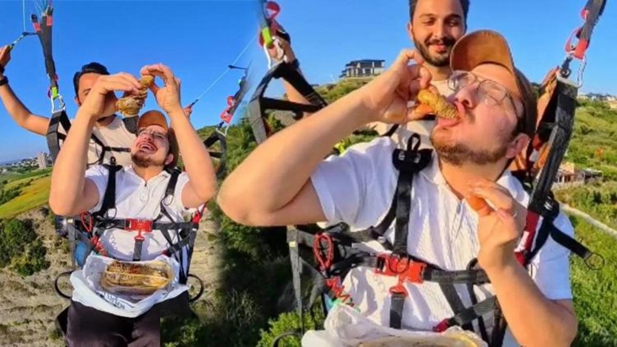 Adanalı sınır tanımıyor: Metrelerce yükseklikte şırdan ziyafeti!