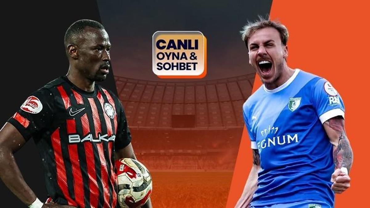 Çorum FK ile Bodrum FK final için sahada! Maçın heyecanı canlı sohbet ile Misli'de