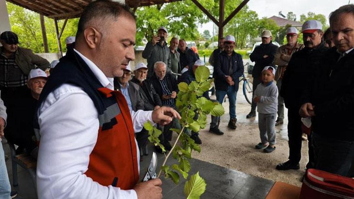 Terme'de üreticilere 'aşılama' sertifikası verildi