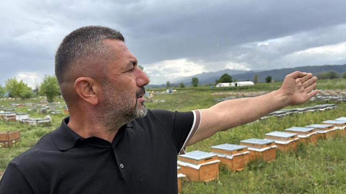 Tokat'ta arıcılar mahsur kaldı! Yaylada kar, ovada sel izin vermiyor