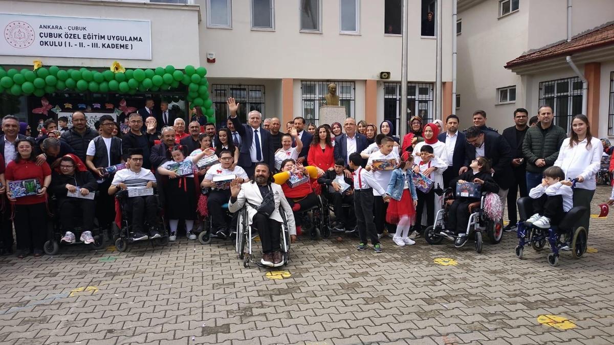 Çubuk'ta özel çocuklara özel etkinlik