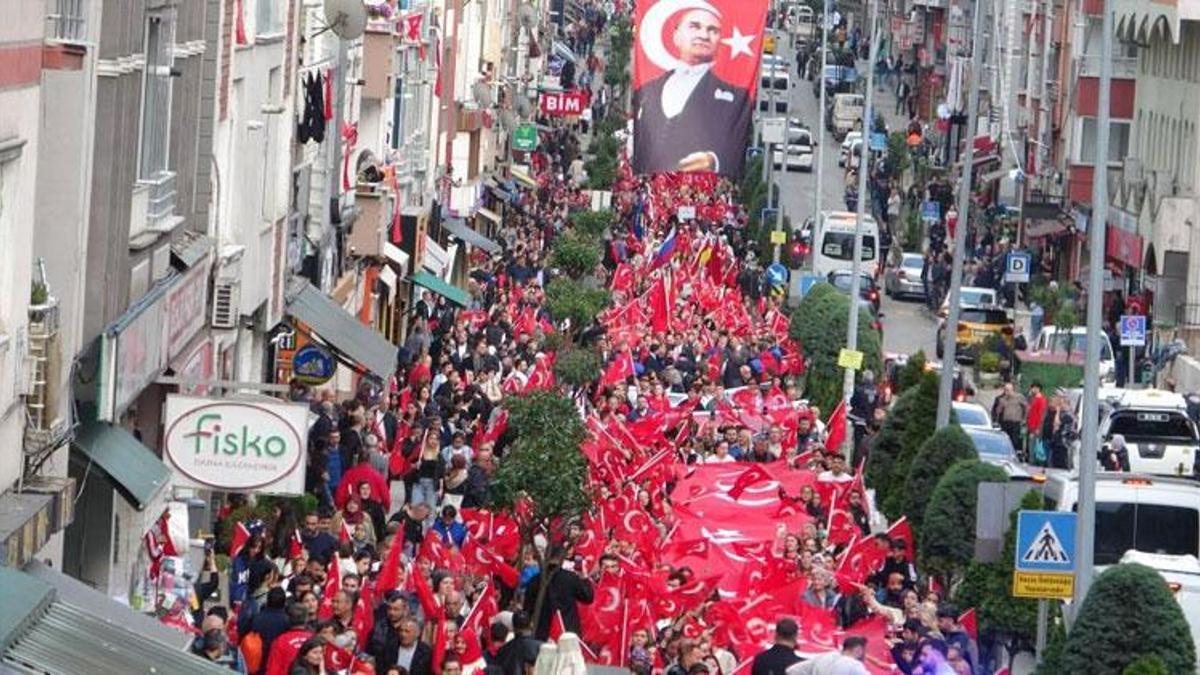 Giresun’da Uluslararası Giresun Aksu Festivali ateşi yakıldı