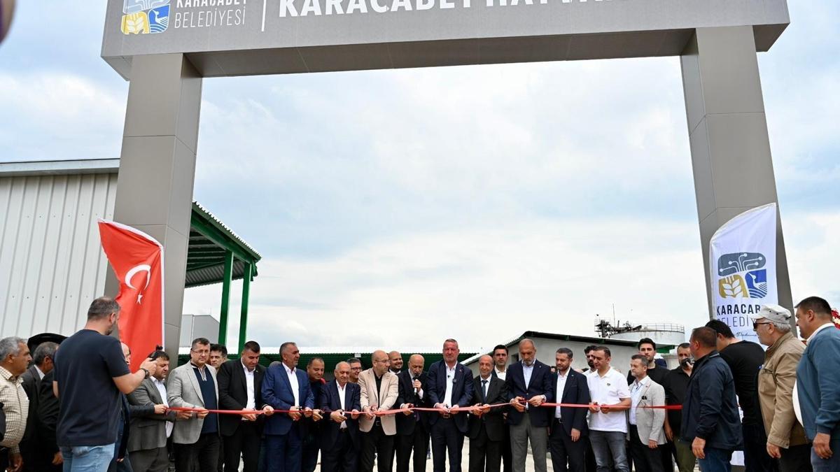 Karacabey Belediyesi Hayvan Pazarı hizmete açıldı