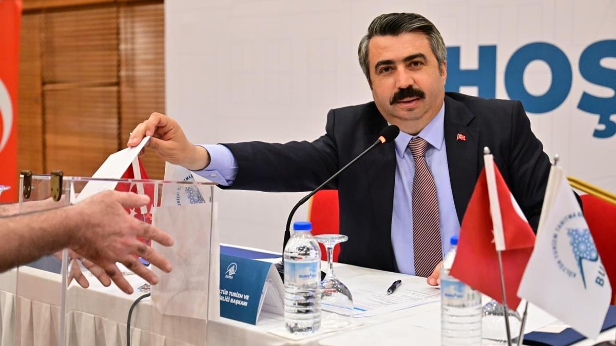 Bursa Kültür Turizm ve Tanıtma Birliği Başkanı Oktay Yılmaz güven tazeledi