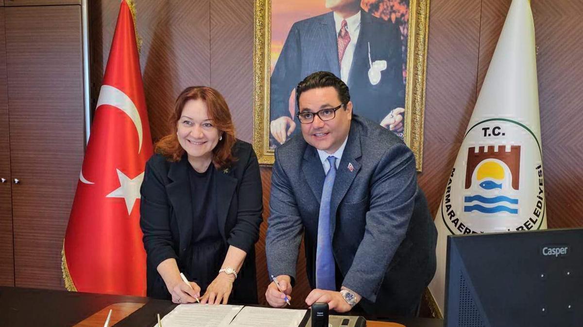Marmaraereğlisi Belediyesi'nden Perinthos Antik Kenti kazılarına destek