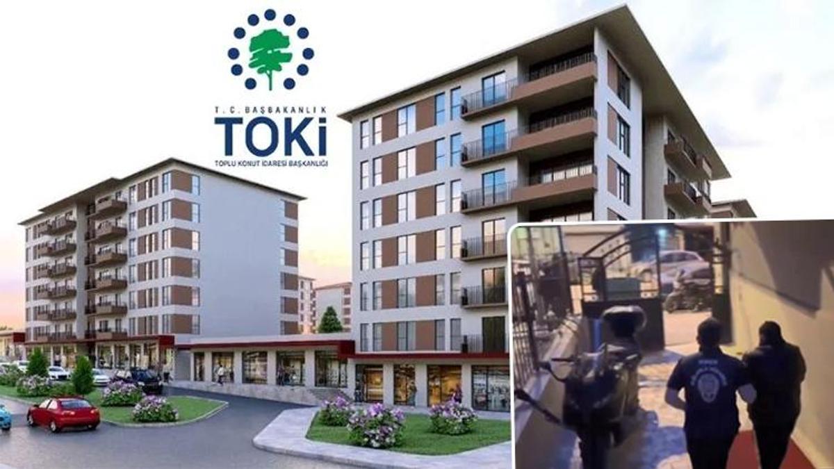 9 milyon lira vurgun yapmışlar! Sahte TOKİ sitesi kurarak vatandaşları dolandıran şebekeye operasyon: 'Siteyi bire bir kopyalamışlar'
