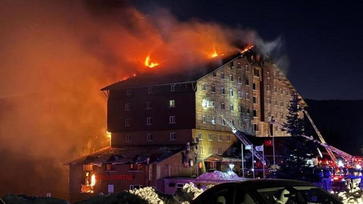 Bolu'daki Grand Kartal Otel yangını davasında istinaf kararını verdi