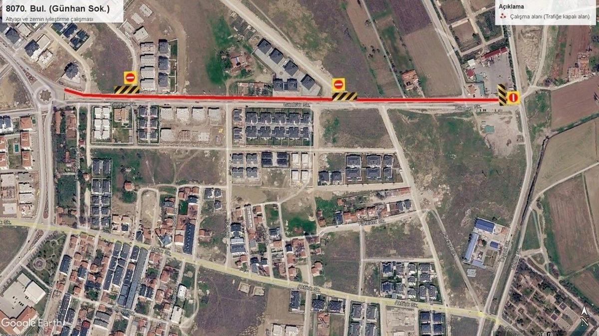 Eskişehir'de o bulvar 18 gün trafiğe kapatılacak