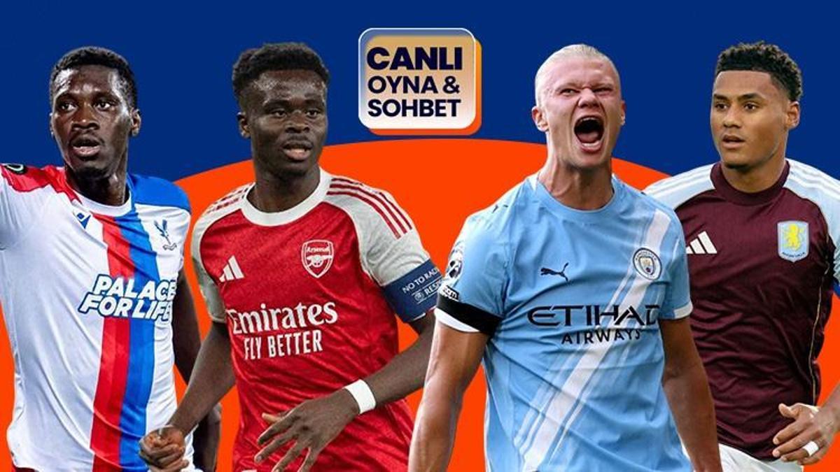 Manchester City-Aston Villa ile, Crystal Palace-Arsenal ile karşılaşacak! Maçların heyecanı canlı sohbet Misli'de