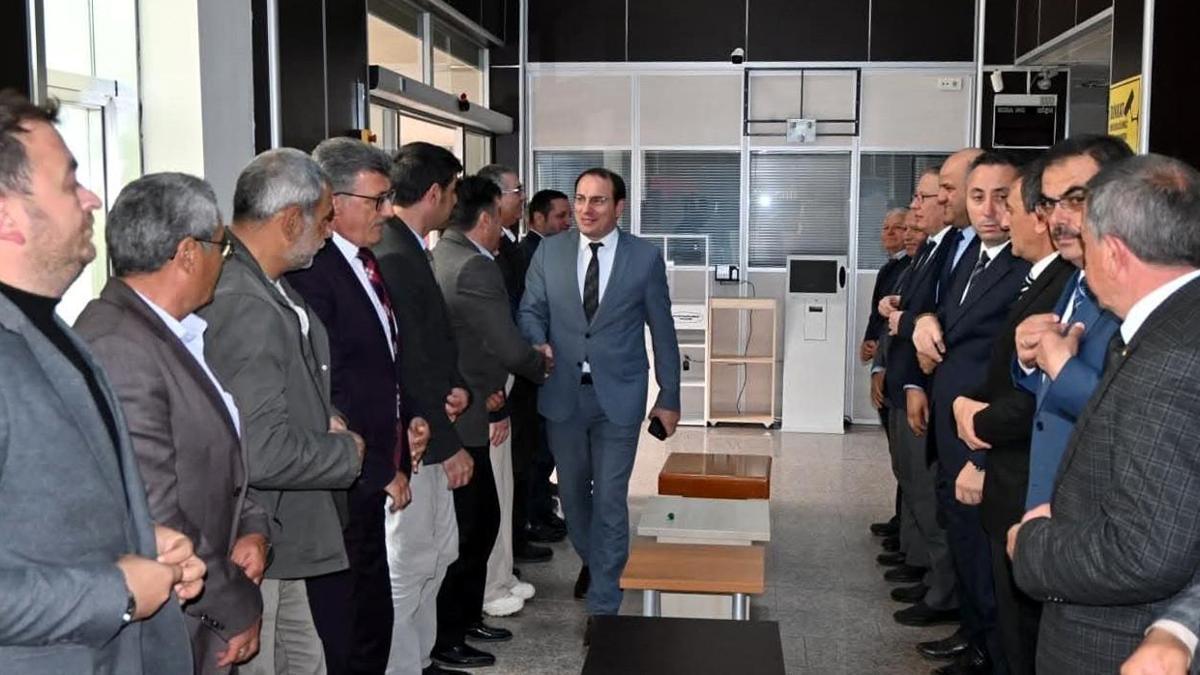 Kaymakam Türker’den bayramlaşma