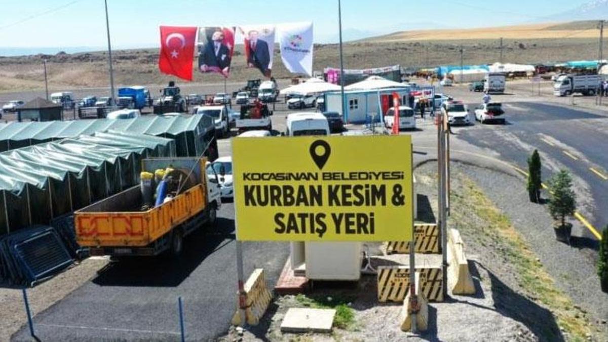 Bölgenin en büyük kesim ve satış yeri Kocasinan'da hazırlıkları tamamladı