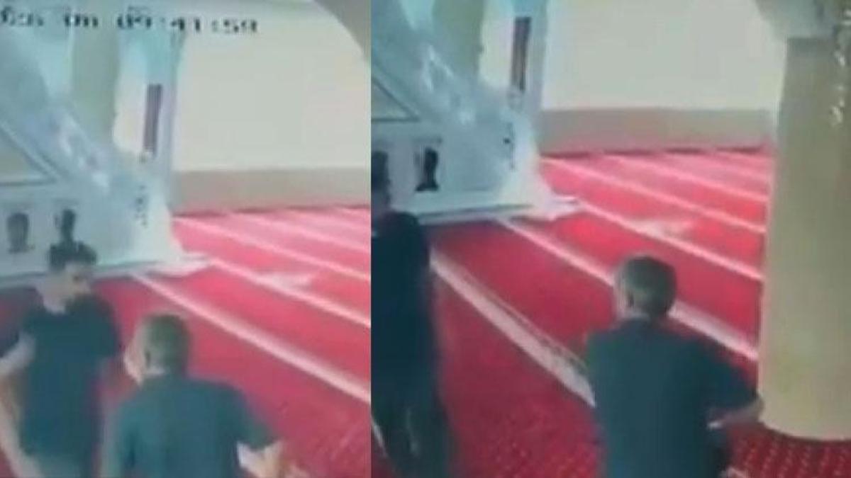 Cami imamı temizlik yaptığı sırada yumruklu saldırıya uğradı