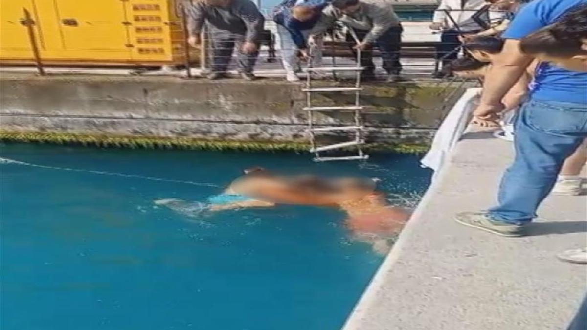 Sarıyer'de denizde fenalaştı: Sahil güvenlik son anda kurtardı