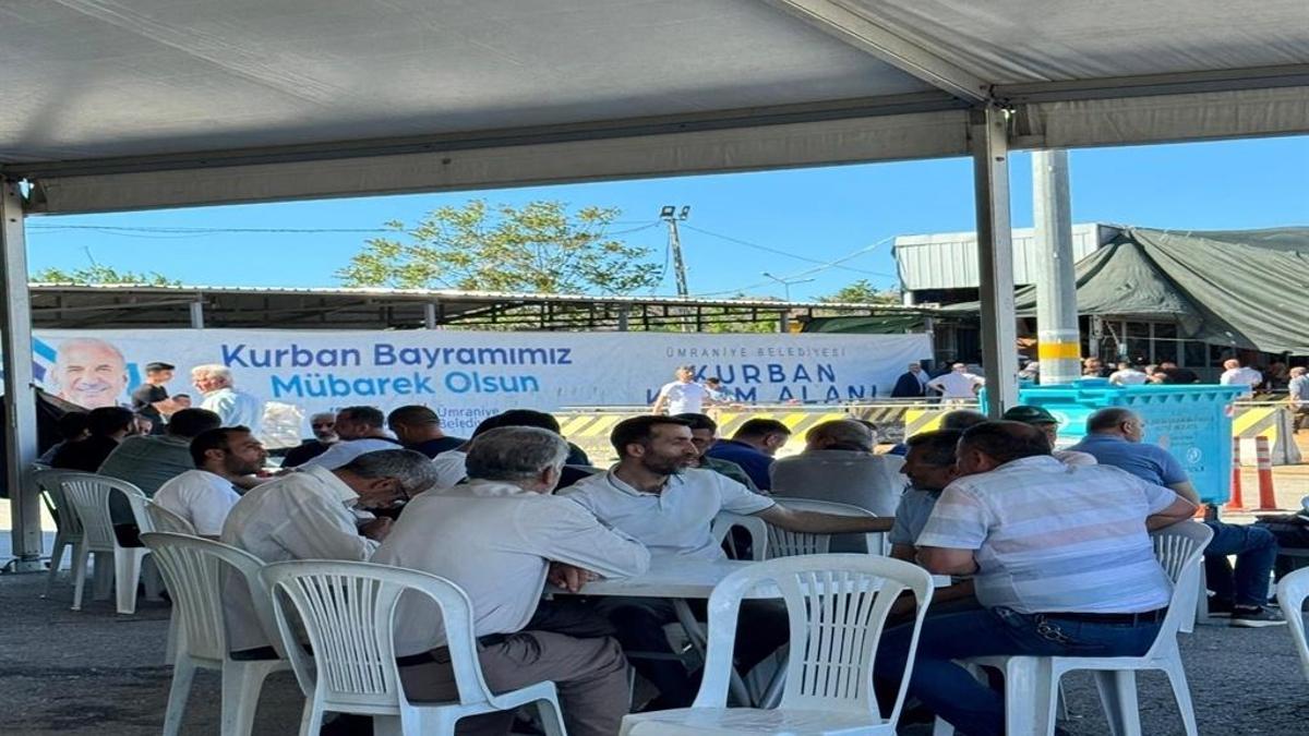 Ümraniye'de bayramda bir ilk: Hey şey hijyenik ortamda yapıldı
