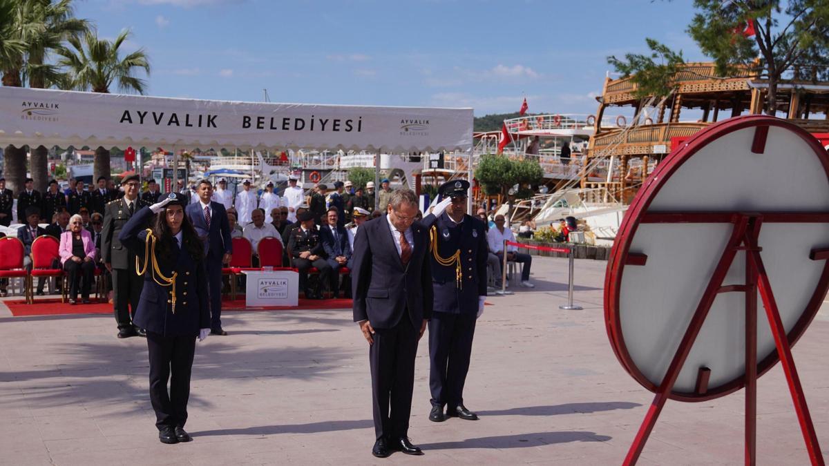 Ayvalık'ta ilk kurşunun 107'nci yıl dönümü kutlandı