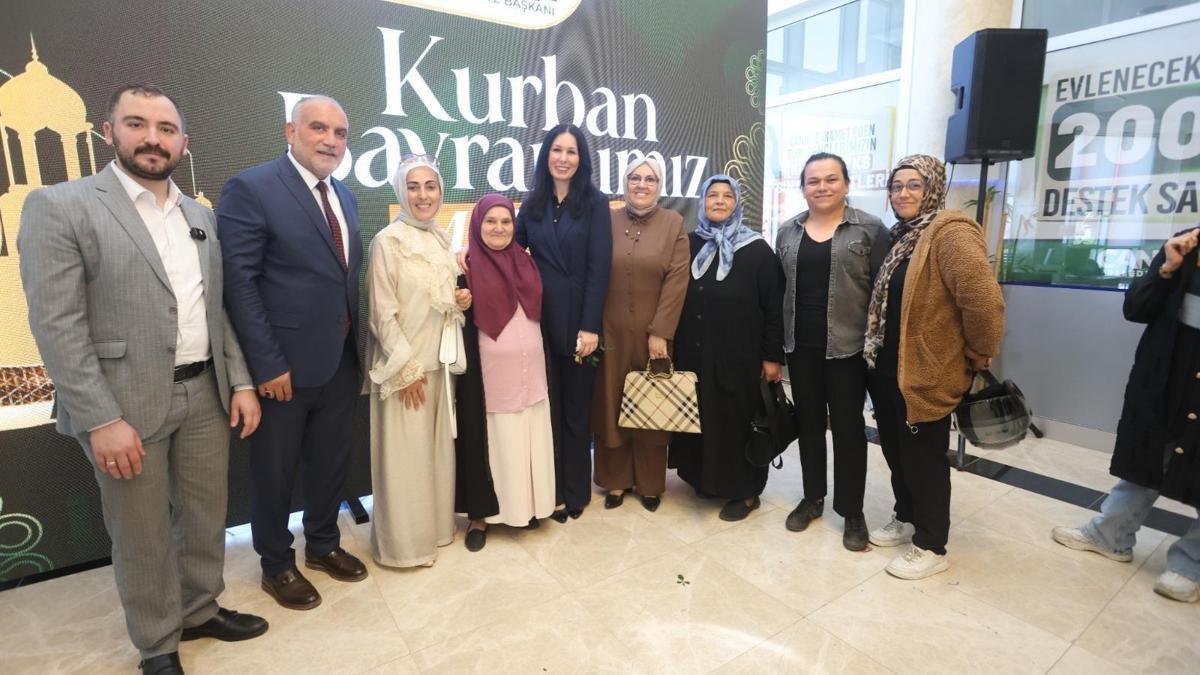 Canik'te bayram coşkusu