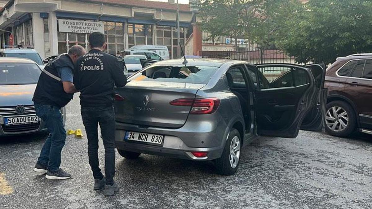 Silahlı kavga sonrası kaçan 2 şüpheliden biri aracın altında yakalandı