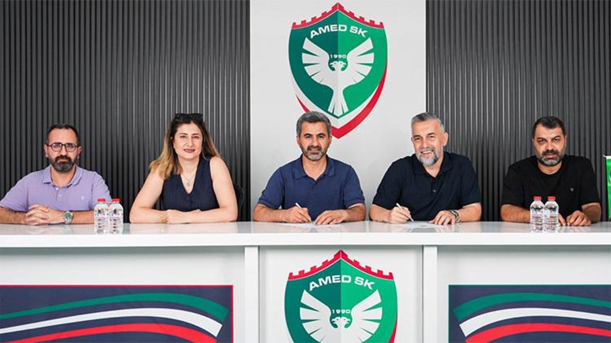 Amed Sportif Faaliyetler'de sportif direktörlüğe Serkan Reçber getirildi