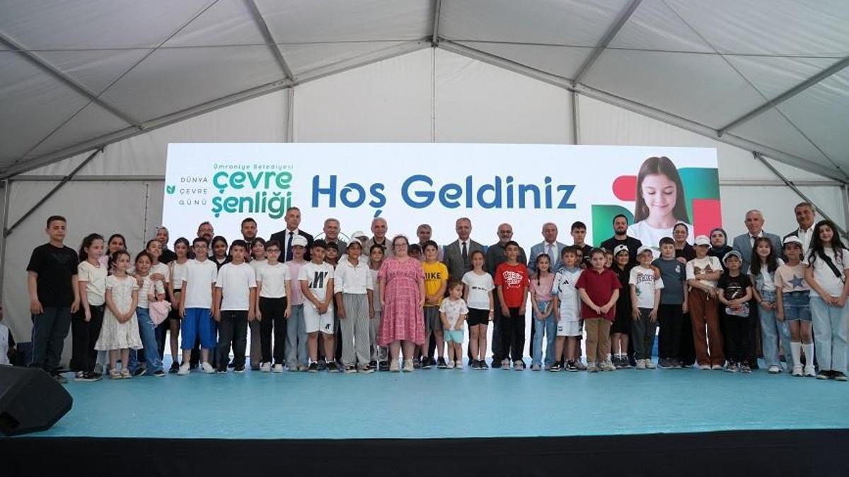 Ümraniye’de ‘Çevre Şenliği’ düzenlendi