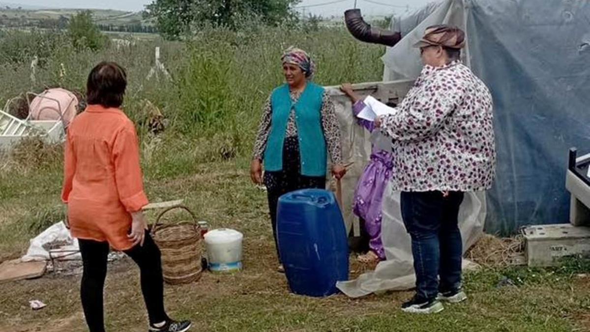 Gelibolu'da mevsimlik tarım işçilerine sağlık desteği